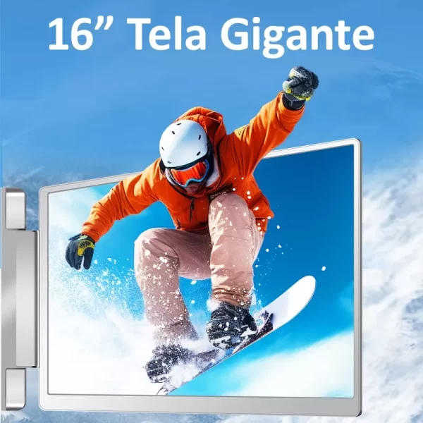 Extensor De Tela Para Laptop Monitor Portátil 1080p Fhd Vedo - Image 2